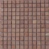 Trawertyn mozaika Rosso otaczana
